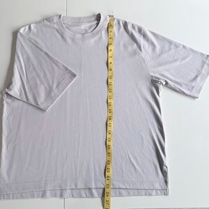 Muji Light Gray Short Sleeve Tee